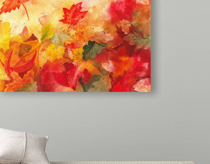 Autumn leaves Serenade  by Irina Sztukowski