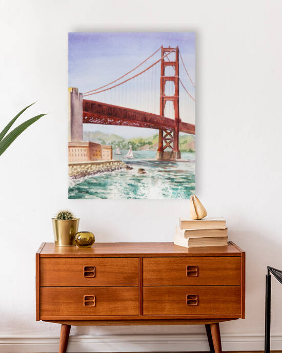 Golden Gate Bridge San Francisco by Irina Sztukowski