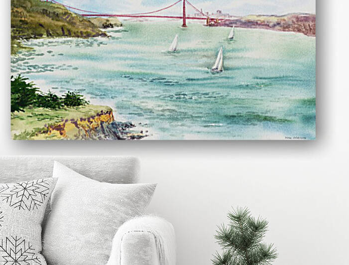 Golden Gate Bridge  by Irina Sztukowski
