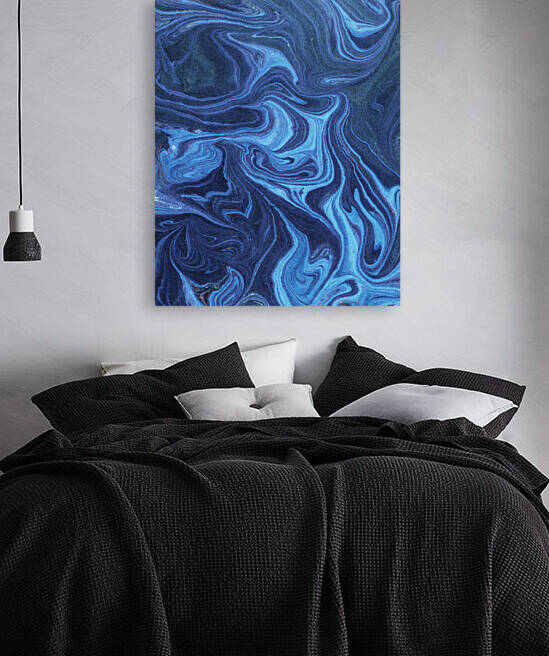 Unique Stone Surface Pattern Watercolor Abstract Rock XVII by Irina Sztukowski