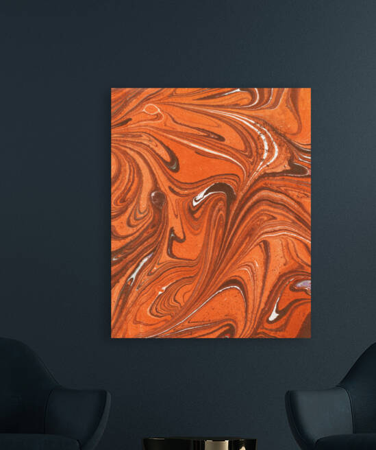 Unique Stone Surface Pattern Watercolor Abstract Rock XXIII Reproduction