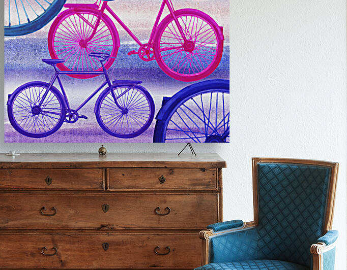 Bicycles Collection II Artist Irina Sztukowski.jp by Irina Sztukowski