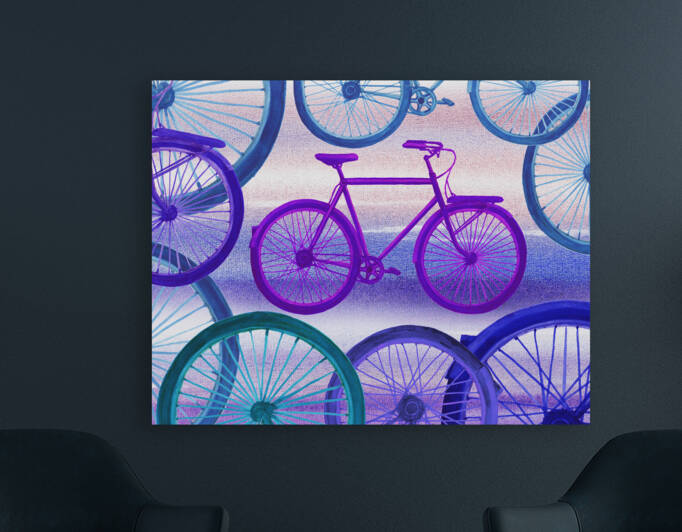 Bicycles Collection III Artist Irina Sztukowski.j by Irina Sztukowski