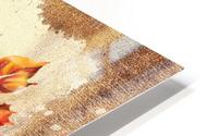 Fall Leaves Collage Impression metal HD