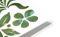 Flower Minimalism Pattern 10 HD Metal print