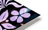 Flower Minimalism Pattern 15 HD Metal print