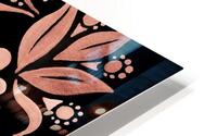 Flower Minimalism Pattern 13 HD Metal print
