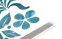 Flower Minimalism Pattern 8 HD Metal print
