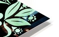 Flower Minimalism Pattern 18 HD Metal print