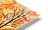 Autumn Forest Abstract  HD Metal print