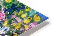 Abstract Flowers Watermedium 4 HD Metal print