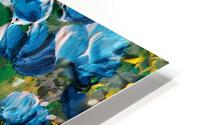 Abstract Flowers Watermedium 18 HD Metal print