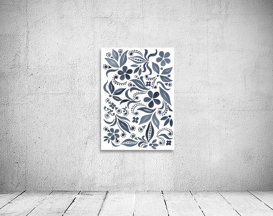 Flower Minimalism Pattern 7 Wall Preview