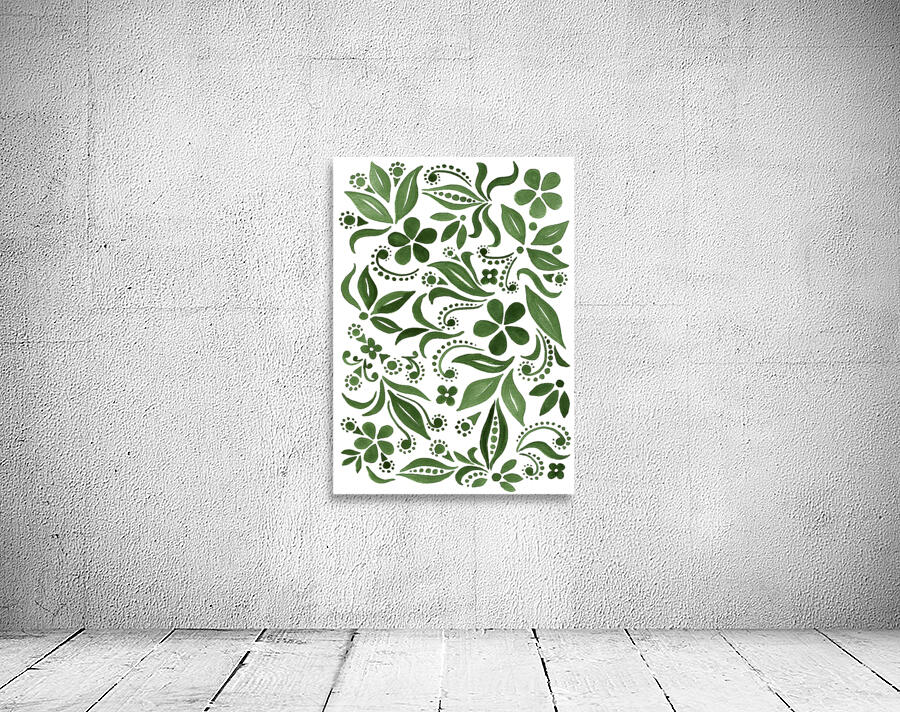 Flower Minimalism Pattern 10 Wall Preview