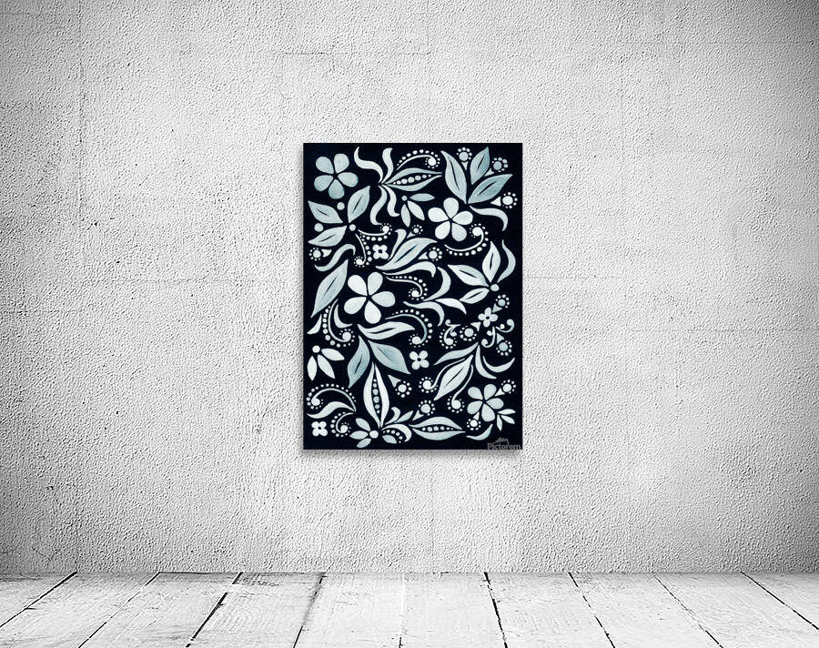 Flower Minimalism Pattern 17 Wall Preview