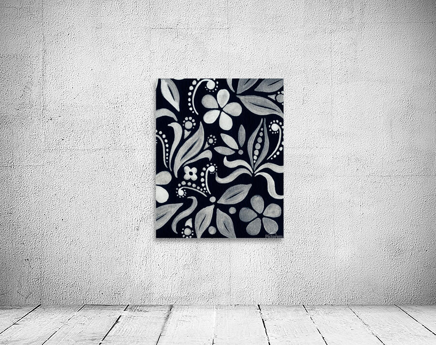 Flower Minimalism Pattern 20 Wall Preview