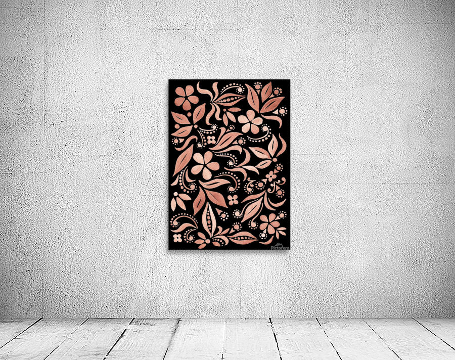 Flower Minimalism Pattern 13 Wall Preview