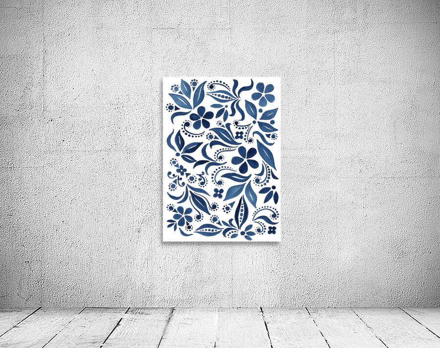 Flower Minimalism Pattern 9 Wall Preview