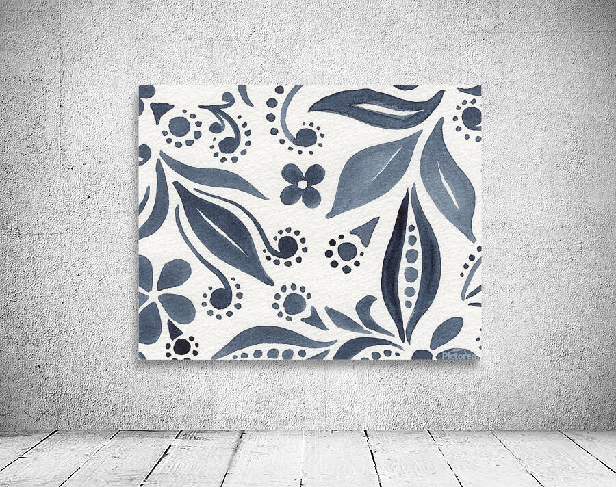 Flower Minimalism Pattern 4 Wall Preview