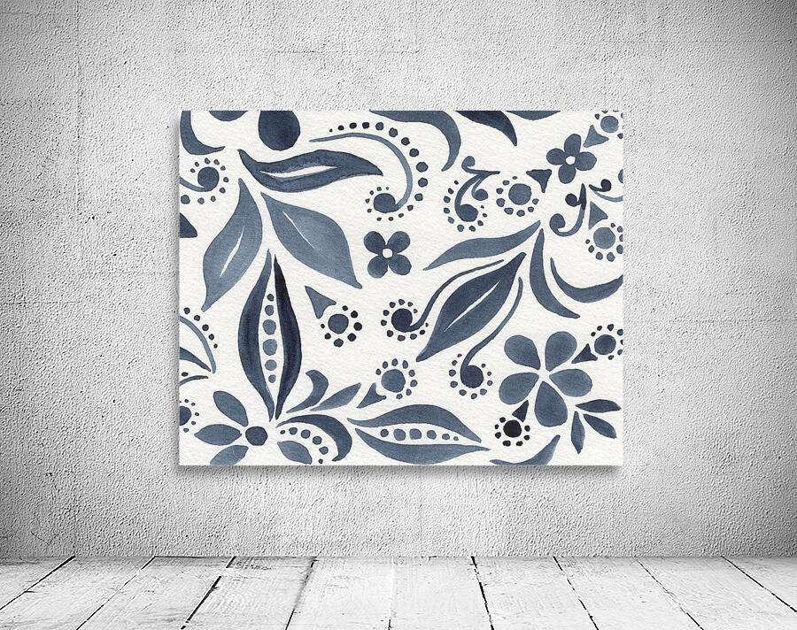 Flower Minimalism Pattern 6 Wall Preview