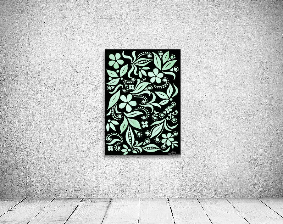 Flower Minimalism Pattern 18 Wall Preview