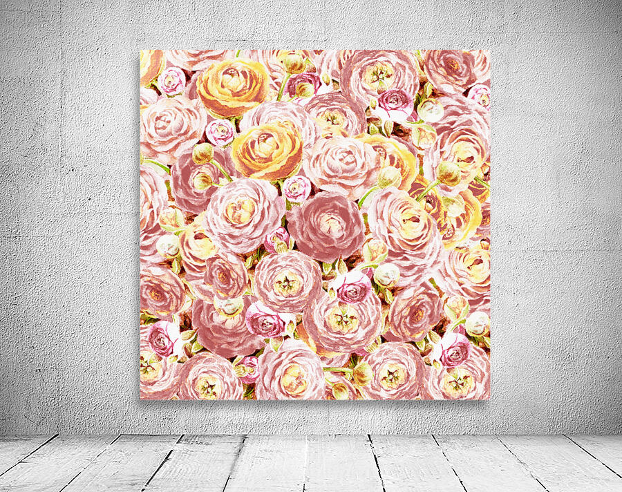 Ranunculus Flowers 1 Wall Preview