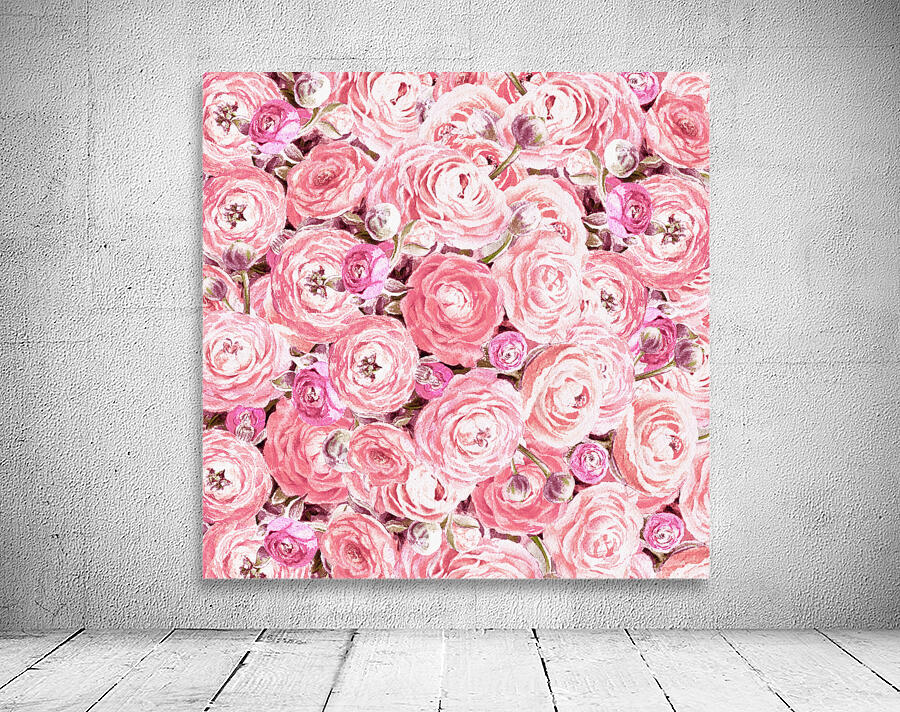 Ranunculus Flowers 7 Wall Preview