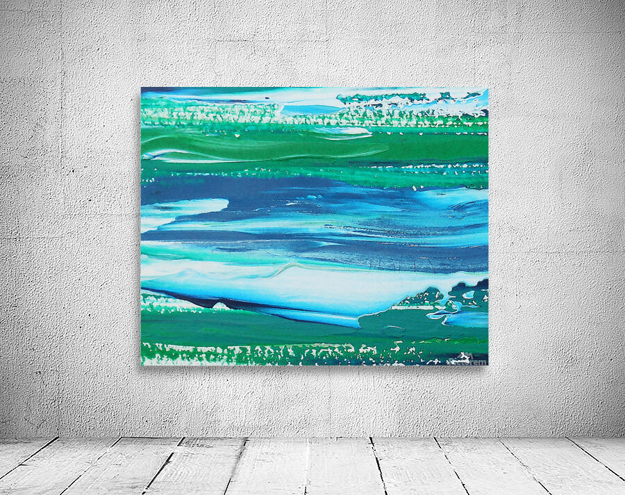 Abstract Watermedium 1 Wall Preview