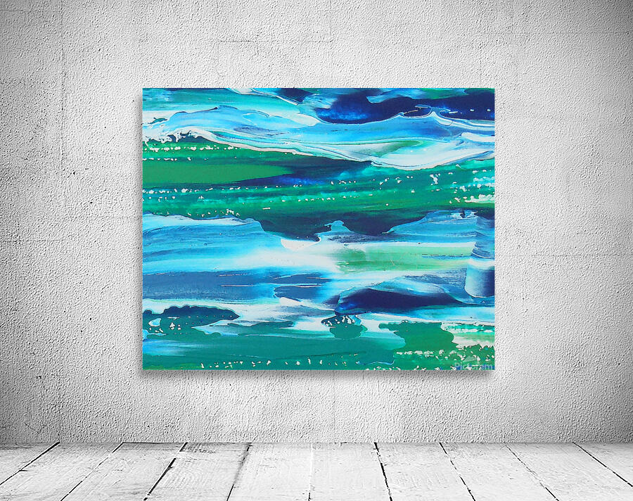 Abstract Watermedium 2 Wall Preview