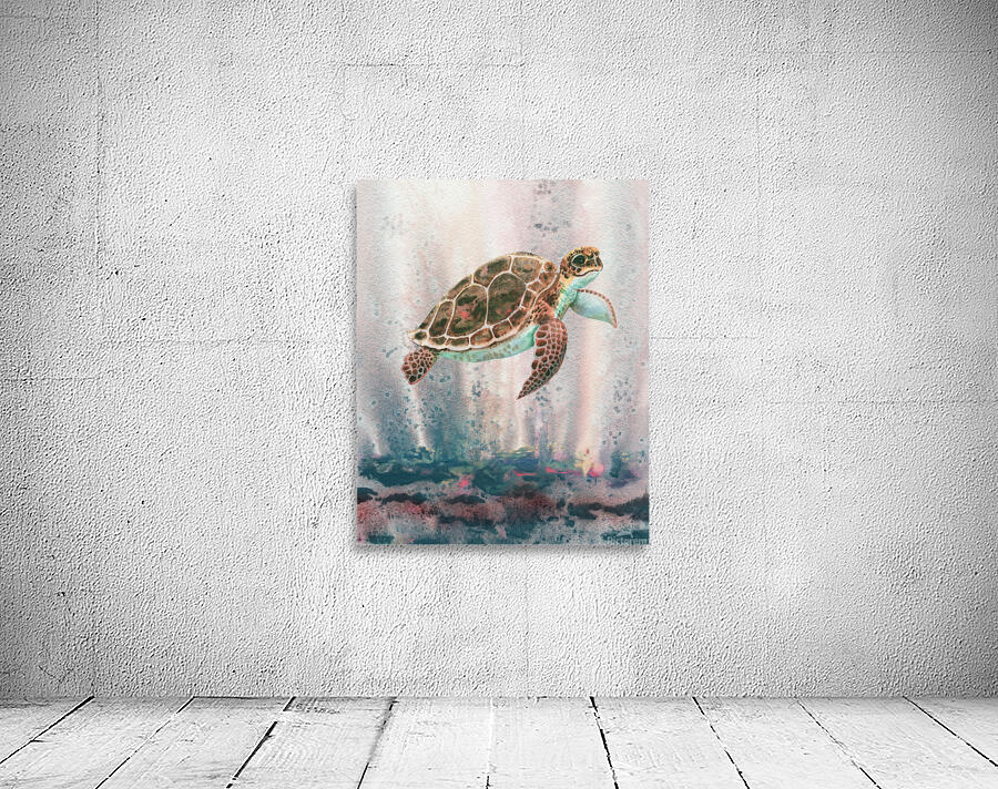 Turtle 115 Wall Preview