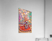 Madame Monet en costume japonais 1876 oil Acrylic Print