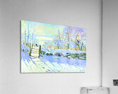 The Magpie 1868–1869  digitized Acrylic Print