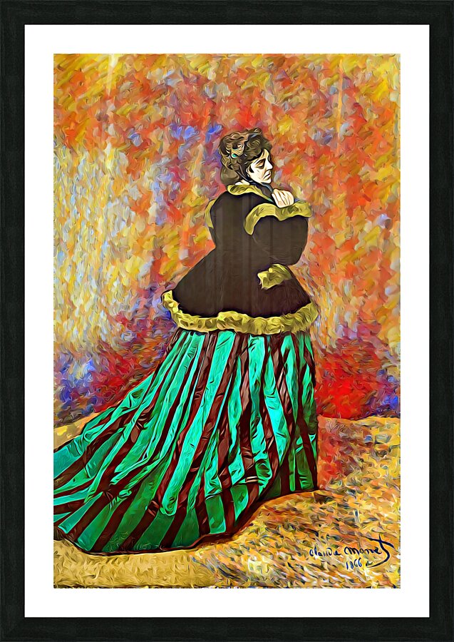 Claude Monet Camille imp Picture Frame Printing