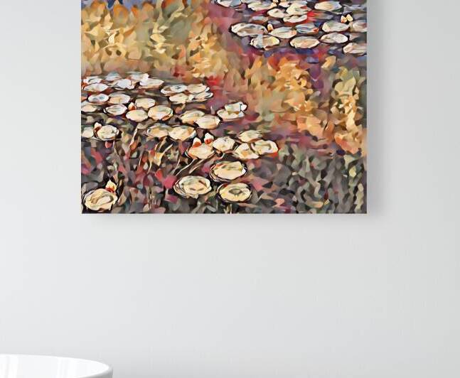 Lilies by Monet oil Reproduction