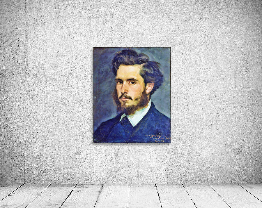 Carolus Duran Portrait de Claude Monet Wall Preview