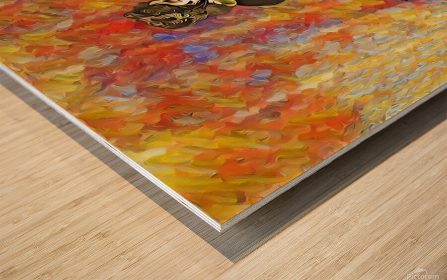 Claude Monet Camille imp Wood print