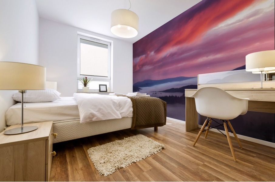 landscape horizon Mural print