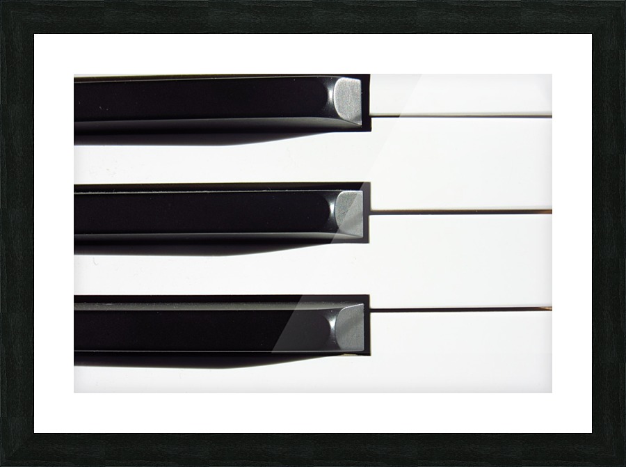 piano Picture Frame print