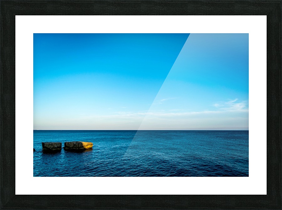 nature ocean Picture Frame print