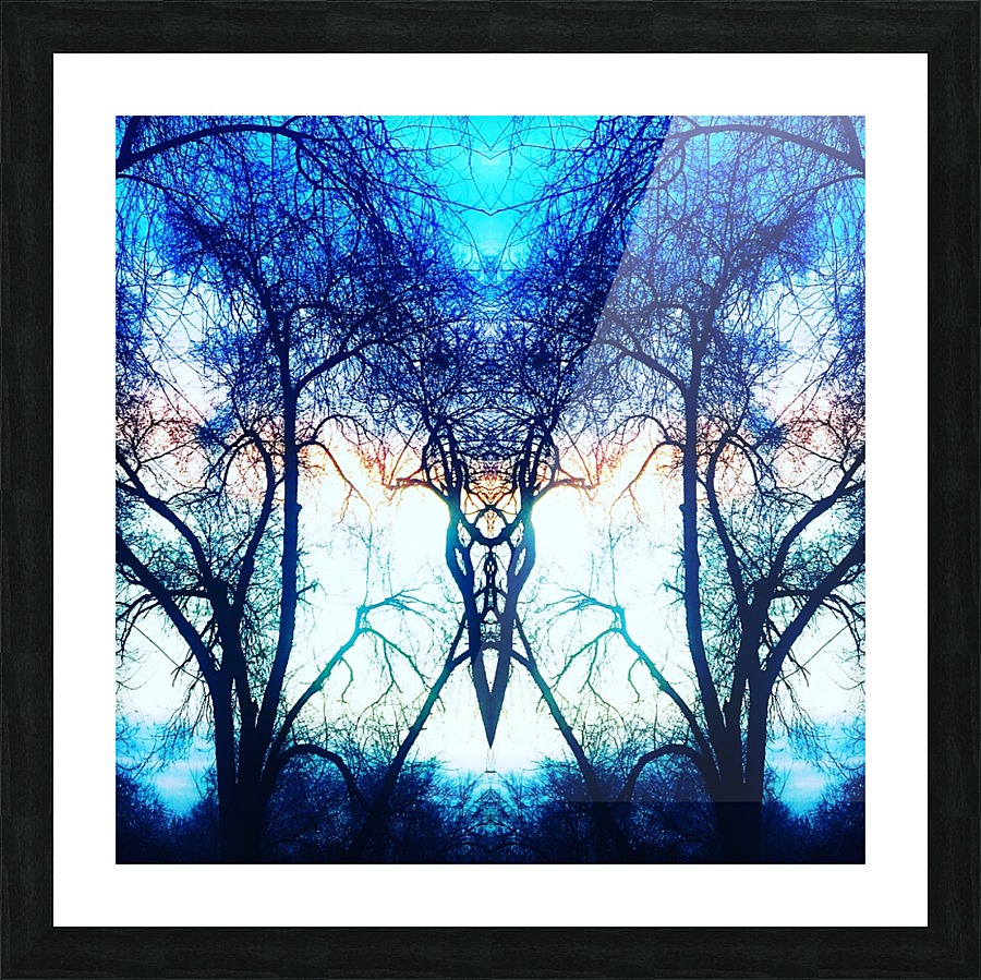 Stranger Picture Frame print