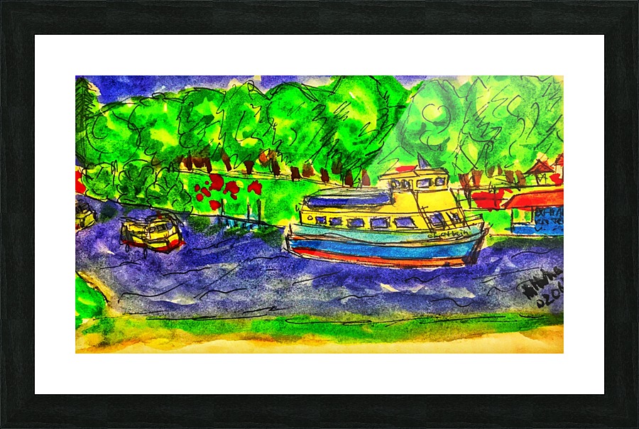 Lochness Picture Frame print