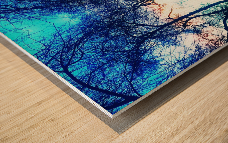 Stranger Wood print