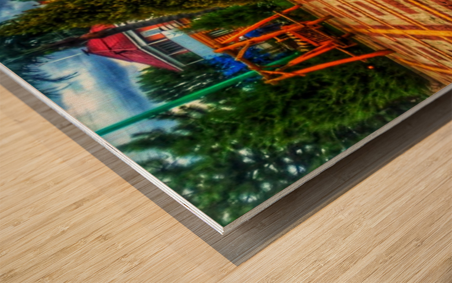 Love Wood print