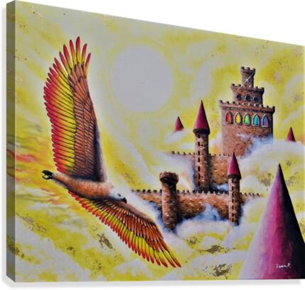 Le maitre du ciel  Canvas Print