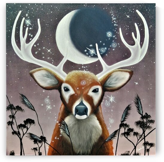 Cerf de lumiere  by La Panthere Blanche jp