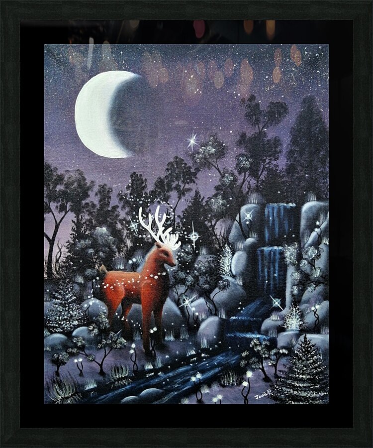 Nuit blanche   Picture Frame print