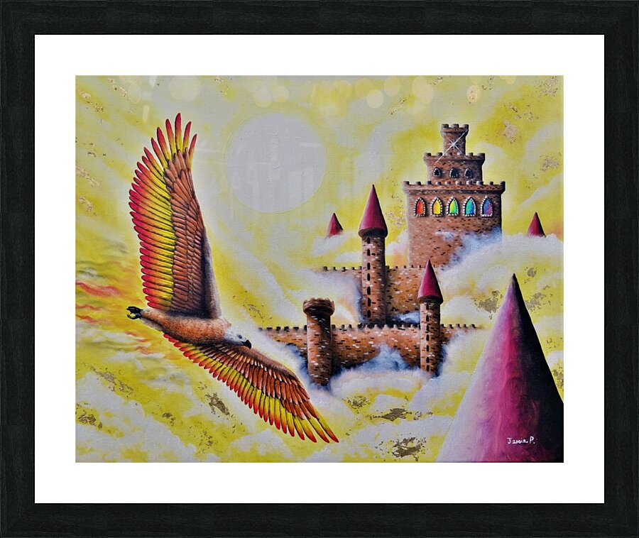 Le maitre du ciel  Picture Frame print