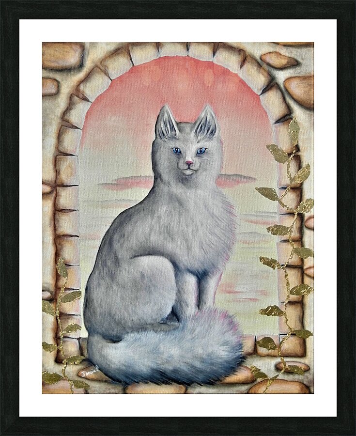 Presence ensoleillee Picture Frame print