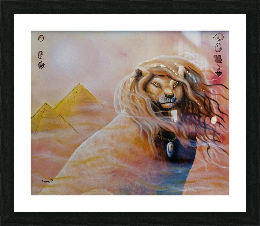 Le roi soleil  Picture Frame print