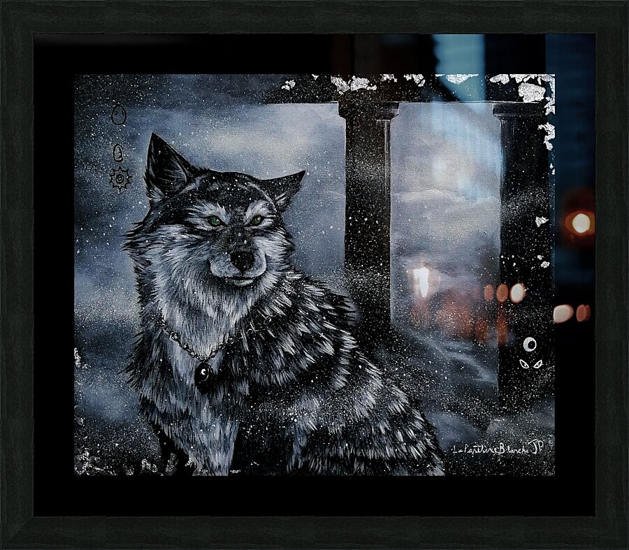 Le Roi Lune Picture Frame print